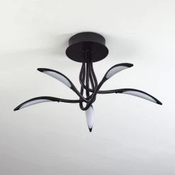 Hofstein Oetling Deckenleuchte LED Schwarz, 1-flammig -LED Leuchten Verkäufe 2022 oetling deckenleuchte h3560198 7