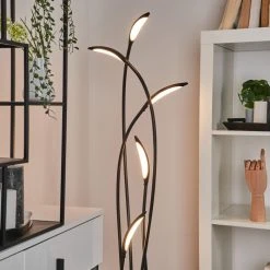 Hofstein Oetling Stehleuchte LED Schwarz, 1-flammig -LED Leuchten Verkäufe 2022 oetling stehleuchte h3459362 8