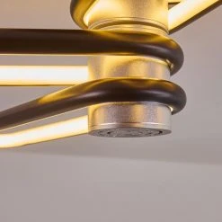 Hofstein Olul Deckenleuchte LED Schwarz, Wei&szlig;, 2-flammig -LED Leuchten Verkäufe 2022 olul deckenleuchte h3419854 10