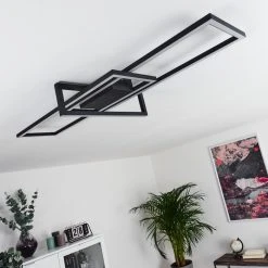 Hofstein Omega Deckenleuchte LED Schwarz, 1-flammig -LED Leuchten Verkäufe 2022 omega deckenleuchte h3418451 11