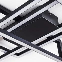 Hofstein Omega Deckenleuchte LED Schwarz, 1-flammig -LED Leuchten Verkäufe 2022 omega deckenleuchte h3418451 5