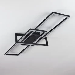 Hofstein Omega Deckenleuchte LED Schwarz, 1-flammig -LED Leuchten Verkäufe 2022 omega deckenleuchte h3418451 7