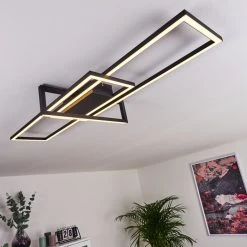 Hofstein Omega Deckenleuchte LED Schwarz, 1-flammig -LED Leuchten Verkäufe 2022 omega deckenleuchte h3418451 8