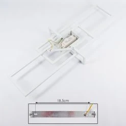 Hofstein Omega Deckenleuchte LED Wei&szlig;, 1-flammig -LED Leuchten Verkäufe 2022 omega deckenleuchte h3426524 4