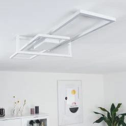 Hofstein Omega Deckenleuchte LED Wei&szlig;, 1-flammig -LED Leuchten Verkäufe 2022 omega deckenleuchte h3426524 9