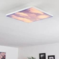 Leuchten Direkt Onlaj Deckenpanel LED Weiß, 1-flammig, Fernbedienung -LED Leuchten Verkäufe 2022 onlaj deckenpanel h3383957 5