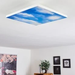 Leuchten Direkt Onlaj Deckenpanel LED Weiß, 1-flammig, Fernbedienung -LED Leuchten Verkäufe 2022 onlaj deckenpanel h3383957 7