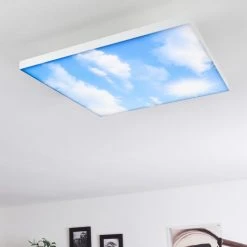 Leuchten Direkt Onlaj Deckenpanel LED Weiß, 1-flammig, Fernbedienung -LED Leuchten Verkäufe 2022 onlaj deckenpanel h3383957 8