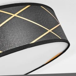 Hofstein Opatija Deckenleuchte LED Schwarz, Wei&szlig;, Gold, 1-flammig -LED Leuchten Verkäufe 2022 opatija deckenleuchte h3434055 2