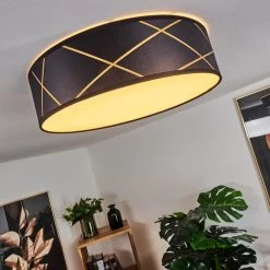 Hofstein Opatija Deckenleuchte LED Schwarz, Wei&szlig;, Gold, 1-flammig -LED Leuchten Verkäufe 2022 opatija deckenleuchte h3434055 5