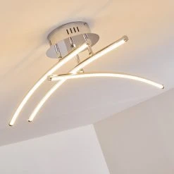 Hofstein Orillia Deckenleuchte LED Chrom, 1-flammig 31 Hofstein Orillia Deckenleuchte LED Chrom, 1-flammig -LED Leuchten Verkäufe 2022 orillia deckenleuchte h000519 11