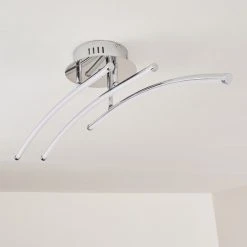 Hofstein Orillia Deckenleuchte LED Chrom, 1-flammig 33 Hofstein Orillia Deckenleuchte LED Chrom, 1-flammig -LED Leuchten Verkäufe 2022 orillia deckenleuchte h000519 13