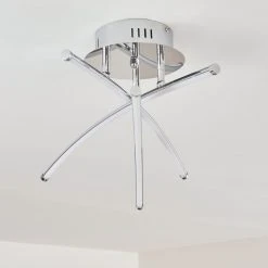 Hofstein Orillia Deckenleuchte LED Chrom, 1-flammig 37 Hofstein Orillia Deckenleuchte LED Chrom, 1-flammig -LED Leuchten Verkäufe 2022 orillia deckenleuchte h000519 17