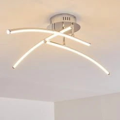 Hofstein Orillia Deckenleuchte LED Chrom, 1-flammig 24 Hofstein Orillia Deckenleuchte LED Chrom, 1-flammig -LED Leuchten Verkäufe 2022 orillia deckenleuchte h000519 4