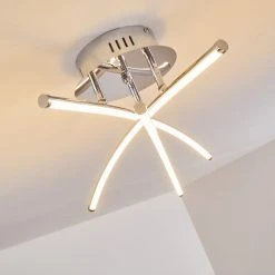 Hofstein Orillia Deckenleuchte LED Chrom, 1-flammig 26 Hofstein Orillia Deckenleuchte LED Chrom, 1-flammig -LED Leuchten Verkäufe 2022 orillia deckenleuchte h000519 6