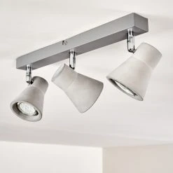 Hofstein Osco Deckenleuchte LED Grau, 3-flammig -LED Leuchten Verkäufe 2022 osco deckenleuchte h3264461 do1 12