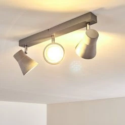 Hofstein Osco Deckenleuchte LED Grau, 3-flammig -LED Leuchten Verkäufe 2022 osco deckenleuchte h3264461 do1 15