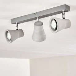 Hofstein Osco Deckenleuchte LED Grau, 3-flammig -LED Leuchten Verkäufe 2022 osco deckenleuchte h3264461 do1 16