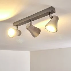 Hofstein Osco Deckenleuchte LED Grau, 3-flammig -LED Leuchten Verkäufe 2022 osco deckenleuchte h3264461 do1 18