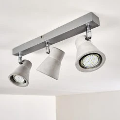 Hofstein Osco Deckenleuchte LED Grau, 3-flammig -LED Leuchten Verkäufe 2022 osco deckenleuchte h3264461 do1 19