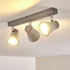 Hofstein Osco Deckenleuchte LED Grau, 3-flammig -LED Leuchten Verkäufe 2022 osco deckenleuchte h3264461 do1 2