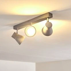 Hofstein Osco Deckenleuchte LED Grau, 3-flammig -LED Leuchten Verkäufe 2022 osco deckenleuchte h3264461 do1 7