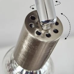 Hofstein Oula Deckenleuchte LED Nickel-Matt, 2-flammig -LED Leuchten Verkäufe 2022 oula deckenleuchte h3393932 2