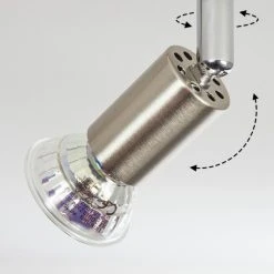 Hofstein Oula Deckenleuchte LED Nickel-Matt, 4-flammig -LED Leuchten Verkäufe 2022 oula deckenleuchte h3393987 2