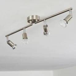 Hofstein Oula Deckenleuchte LED Nickel-Matt, 4-flammig -LED Leuchten Verkäufe 2022 oula deckenleuchte h3393987 7