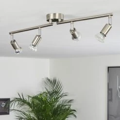 Hofstein Oula Deckenleuchte LED Nickel-Matt, 4-flammig -LED Leuchten Verkäufe 2022 oula deckenleuchte h3393987 9