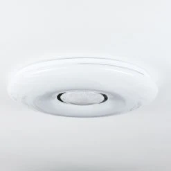 Hofstein Page Deckenleuchte LED Wei&szlig;, 2-flammig, Fernbedienung, Farbwechsler -LED Leuchten Verkäufe 2022 page deckenleuchte h3447314 7