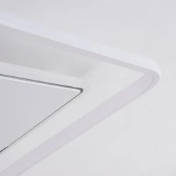 Hofstein Panchita Deckenleuchte LED Wei&szlig;, 1-flammig, Fernbedienung -LED Leuchten Verkäufe 2022 panchita deckenleuchte h3417454 2