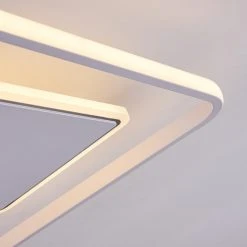 Hofstein Panchita Deckenleuchte LED Wei&szlig;, 1-flammig, Fernbedienung -LED Leuchten Verkäufe 2022 panchita deckenleuchte h3417454 5