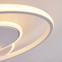 Hofstein Panchita Deckenleuchte LED Wei&szlig;, 1-flammig, Fernbedienung -LED Leuchten Verkäufe 2022 panchita deckenleuchte h3417478 5