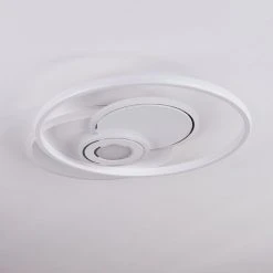 Hofstein Panchita Deckenleuchte LED Wei&szlig;, 1-flammig, Fernbedienung -LED Leuchten Verkäufe 2022 panchita deckenleuchte h3417478 7