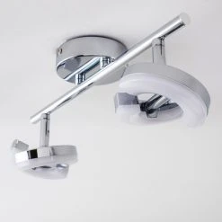 Hofstein Paris Deckenspot LED Chrom, 2-flammig -LED Leuchten Verkäufe 2022 paris deckenspot h167701 11