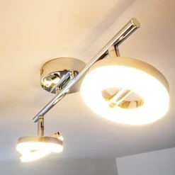 Hofstein Paris Deckenspot LED Chrom, 2-flammig -LED Leuchten Verkäufe 2022 paris deckenspot h167701 14