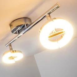 Hofstein Paris Deckenspot LED Chrom, 2-flammig -LED Leuchten Verkäufe 2022 paris deckenspot h167701 15