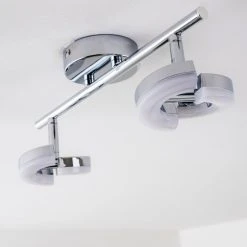 Hofstein Paris Deckenspot LED Chrom, 2-flammig -LED Leuchten Verkäufe 2022 paris deckenspot h167701 5