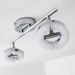 Hofstein Paris Deckenspot LED Chrom, 2-flammig -LED Leuchten Verkäufe 2022 paris deckenspot h167701 8