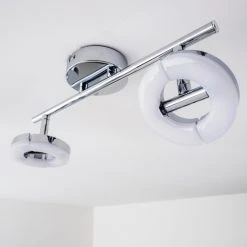 Hofstein Paris Deckenspot LED Chrom, 2-flammig -LED Leuchten Verkäufe 2022 paris deckenspot h167701 9