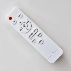 Hofstein Parrita Deckenleuchte LED Wei&szlig;, 1-flammig, Fernbedienung, Farbwechsler -LED Leuchten Verkäufe 2022 parrita deckenleuchte h3169315 do2 17