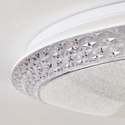 Hofstein Parrita Deckenleuchte LED Wei&szlig;, 1-flammig, Fernbedienung, Farbwechsler -LED Leuchten Verkäufe 2022 parrita deckenleuchte h3169315 do2 8