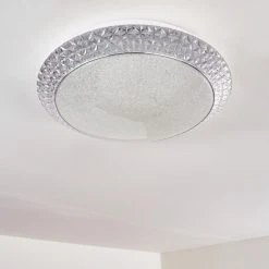 Hofstein Parrita Deckenleuchte LED Wei&szlig;, 1-flammig, Fernbedienung, Farbwechsler -LED Leuchten Verkäufe 2022 parrita deckenleuchte h3169315 do2 9