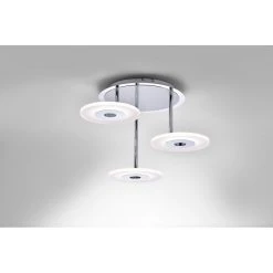 Paul Neuhaus Leuchten Paul Neuhaus ADALI Deckenleuchte LED Edelstahl, 3-flammig -LED Leuchten Verkäufe 2022 paul neuhaus adali deckenleuchte 6446 55 4