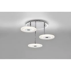 Paul Neuhaus Leuchten Paul Neuhaus ADALI Deckenleuchte LED Edelstahl, 3-flammig -LED Leuchten Verkäufe 2022 paul neuhaus adali deckenleuchte 6446 55 5