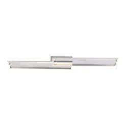 Paul Neuhaus Leuchten Paul Neuhaus AMARA Deckenleuchte LED Nickel-Matt, 1-flammig, Fernbedienung