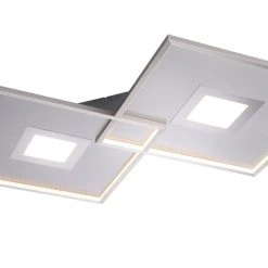 Paul Neuhaus Leuchten Paul Neuhaus AMARA Deckenleuchte LED Nickel-Matt, 1-flammig, Fernbedienung -LED Leuchten Verkäufe 2022 paul neuhaus amara deckenleuchte 8378 55 2