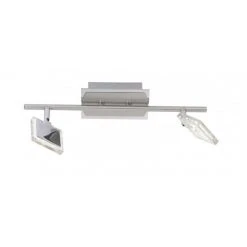 Paul Neuhaus Leuchten Paul Neuhaus DAAN Deckenleuchte LED Chrom, 2-flammig