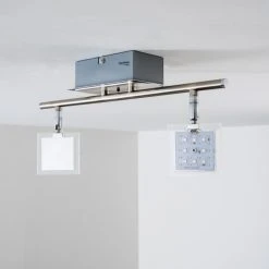 Paul Neuhaus Leuchten Paul Neuhaus DAAN-RGB Deckenleuchte LED Chrom, 2-flammig, Fernbedienung, Farbwechsler -LED Leuchten Verkäufe 2022 paul neuhaus daan rgb deckenleuchte 8642 17 13